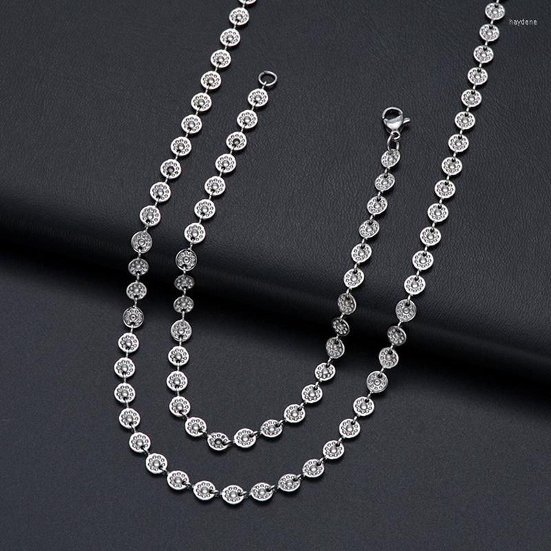 Chains Stainless Steel Sun Flower Necklaces For DIY Jewelry Making Findings Bracelets Anklets Width 5mm Dropshiping
Chains Stainless Steel Sun Flower Necklaces For DIY Jewelry Making Findings Bracelets Anklets Width 5mm Dropshiping