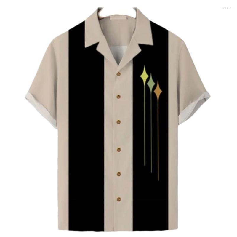 Men's Casual Shirts Simple Men's Striped Shirt European Size Hawaiian Fashion Breathable Short Sleeve Top, Ofsy-03665
Men's Casual Shirts Simple Men's Striped Shirt European Size Hawaiian Fashion Breathable Short Sleeve Top, Ofsy-03665
