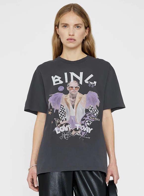 BING Cotton Designer Tshirt LILI ANINE Women Print Character T-Shirt BING Fashion Summer Tees YQJD, Cream white
BING Cotton Designer Tshirt LILI ANINE Women Print Character T-Shirt BING Fashion Summer Tees YQJD, Cream white