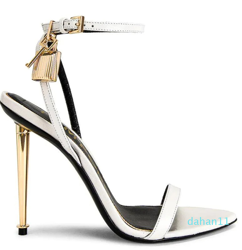 Woman Sandal queen heel padlock sandals high-heeled Luxury naked pumps nappa genuine leather top brands pump, White
Woman Sandal queen heel padlock sandals high-heeled Luxury naked pumps nappa genuine leather top brands pump, White