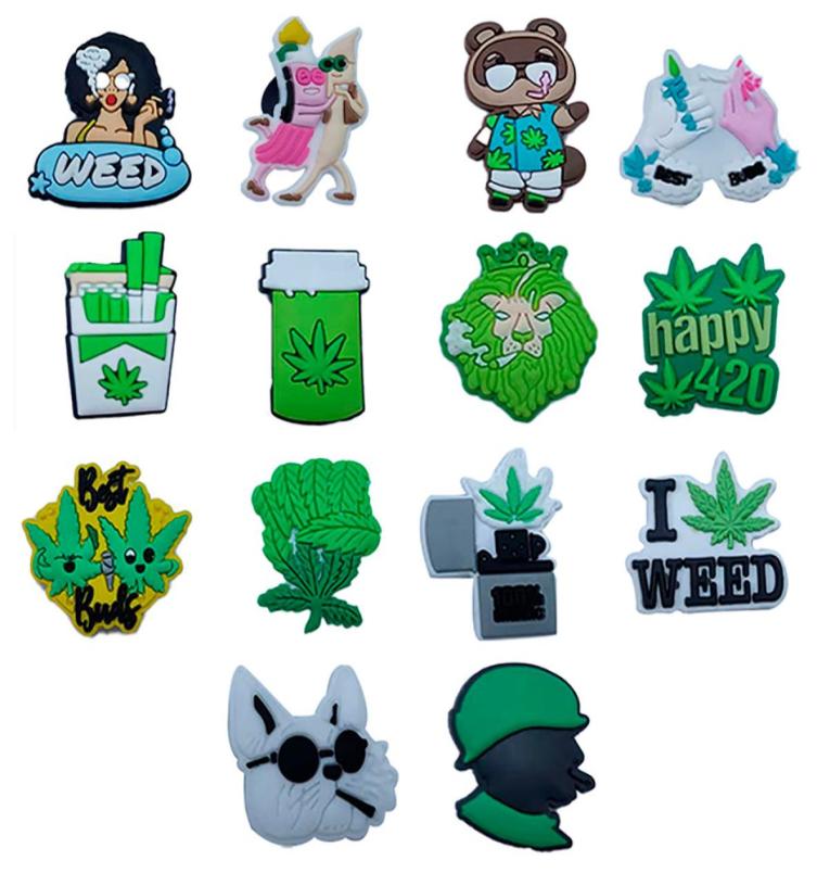 Whole 100Pcs Special Weed Leaves New PVC Shoe Charms Buckles Decoration Accessories Jibbitz Garden Croc shoes DIY Bracelets Ba6106015
Whole 100Pcs Special Weed Leaves New PVC Shoe Charms Buckles Decoration Accessories Jibbitz Garden Croc shoes DIY Bracelets Ba6106015