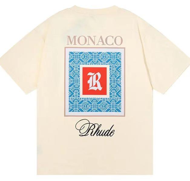 Men' T-Shirts 23ss High quality Rhude Tees Women Designer Pure cotton depts T-shirts cottons Tops Luxurys Clothing Street Shorts Sleeve A5
Men' T-Shirts 23ss High quality Rhude Tees Women Designer Pure cotton depts T-shirts cottons Tops Luxurys Clothing Street Shorts Sleeve A5