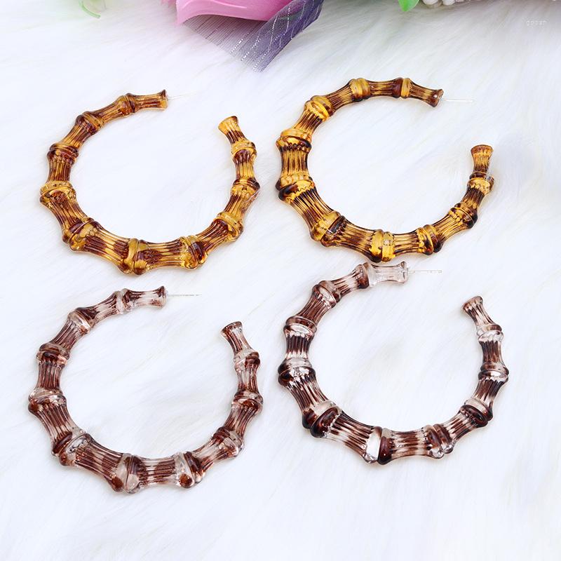 Hoop Earrings U-Magical Exquisite C Shape Leopard Print Bamboo Knot Earings For Women Unusual Multiple Spray Arcylic Jewelry
Hoop Earrings U-Magical Exquisite C Shape Leopard Print Bamboo Knot Earings For Women Unusual Multiple Spray Arcylic Jewelry
