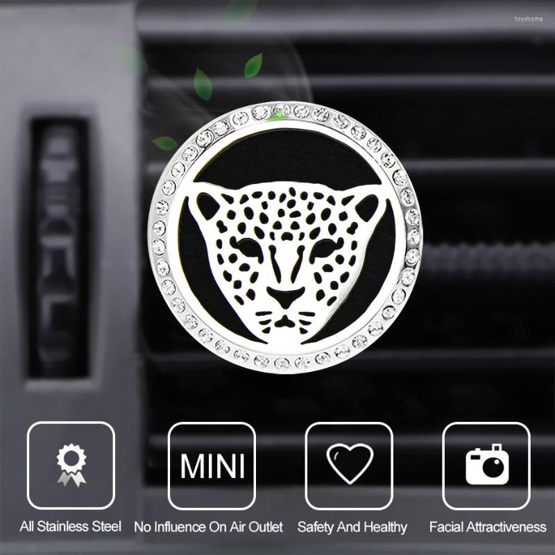 Pendant Necklaces Leopard Auto Diffuser Vent Clip Car Air Freshener 30mm Rhinestone Stainless Steel Perfume Locket With 10Pcs
Pendant Necklaces Leopard Auto Diffuser Vent Clip Car Air Freshener 30mm Rhinestone Stainless Steel Perfume Locket With 10Pcs