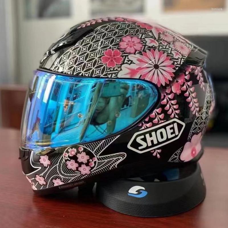 Motorcycle Helmets SHOEI Z7 High Strength ABS Full Face Helmet For Racing And Leisure Travel Protective Sakura, Lens 1
Motorcycle Helmets SHOEI Z7 High Strength ABS Full Face Helmet For Racing And Leisure Travel Protective Sakura, Lens 1