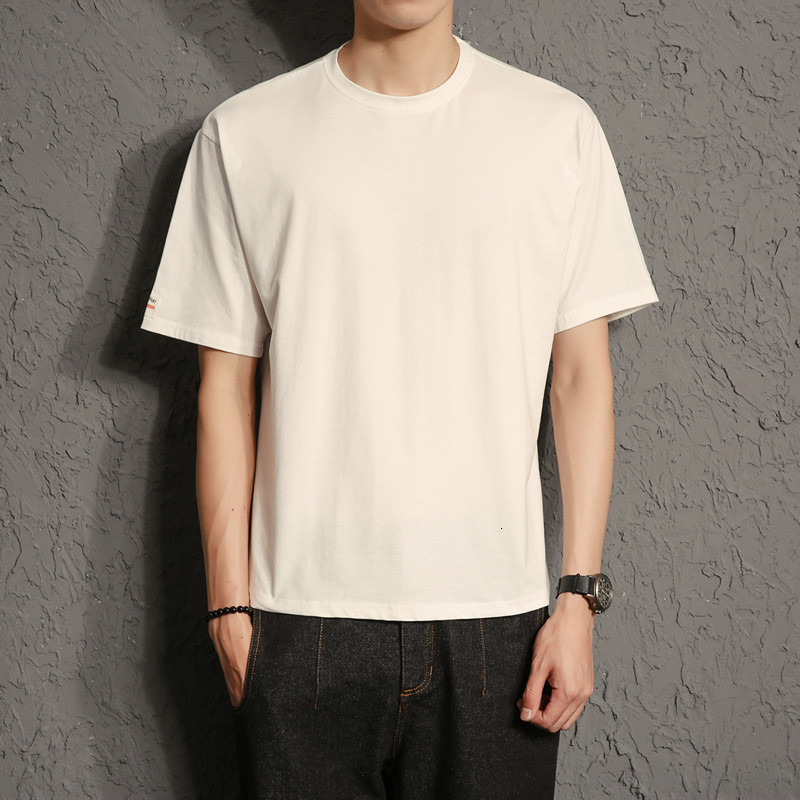 Men's T-Shirts B1285-Short-sleeved t-shirt men's summer white cotton round neck Slim print trend half sleeve 230420, Kj4
Men's T-Shirts B1285-Short-sleeved t-shirt men's summer white cotton round neck Slim print trend half sleeve 230420, Kj4