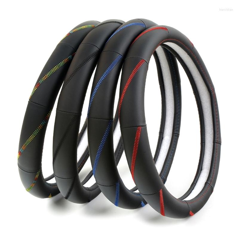 Steering Wheel Covers Auto Protector Cover Universal 15Inch Leather Car Sleeve Anti Slip Breathable
Steering Wheel Covers Auto Protector Cover Universal 15Inch Leather Car Sleeve Anti Slip Breathable