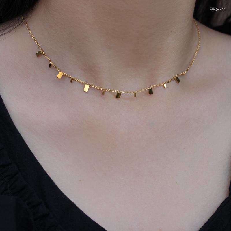 Choker Titanium Waterdrop Square Charms Necklace Punk Statement Designer T Show Runway Gown Sweety Boho Amazing Jewelry
Choker Titanium Waterdrop Square Charms Necklace Punk Statement Designer T Show Runway Gown Sweety Boho Amazing Jewelry