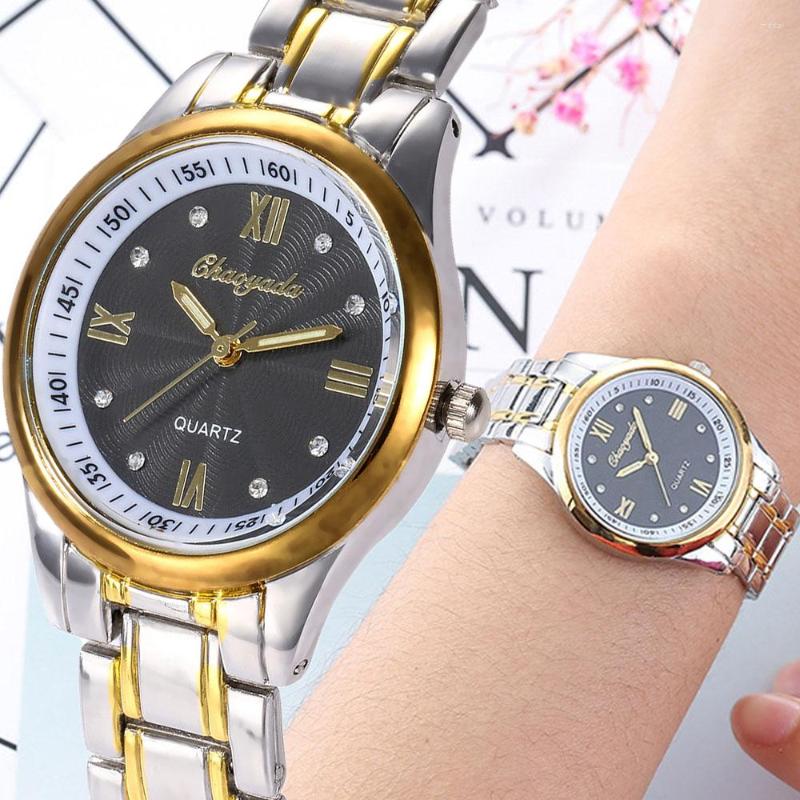 Wristwatches Fashion Women Watch Top Brand Gold Stain Steel Diamond Waterproof Quartz Ladies Luxury High Quality Clock Relogio Feminino, Gold gold
Wristwatches Fashion Women Watch Top Brand Gold Stain Steel Diamond Waterproof Quartz Ladies Luxury High Quality Clock Relogio Feminino, Gold gold