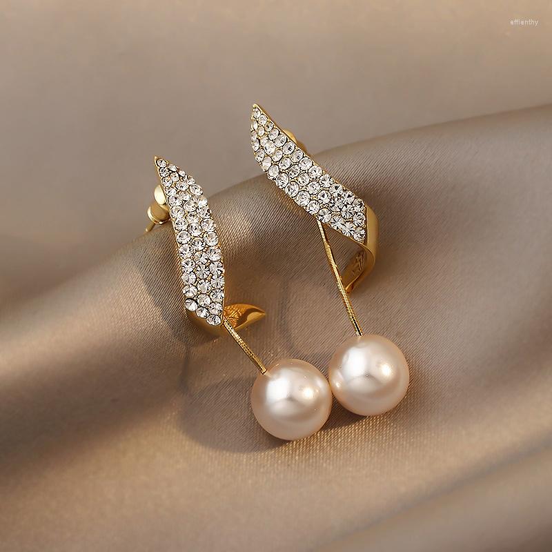 Dangle Earrings Classic Elegant Imitation Pearl For Women Crystal Long Tassel Exquisite Drop Earring Wedding Jewelry
Dangle Earrings Classic Elegant Imitation Pearl For Women Crystal Long Tassel Exquisite Drop Earring Wedding Jewelry