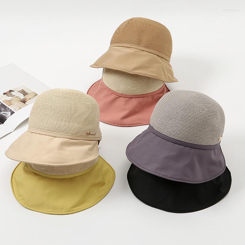 Wide Brim Hats Summer Beach Straw Hat For Women Ladies Patchwork Casual Style UV Protection Sun Breathable Garden Outdoor Caps, Black
Wide Brim Hats Summer Beach Straw Hat For Women Ladies Patchwork Casual Style UV Protection Sun Breathable Garden Outdoor Caps, Black