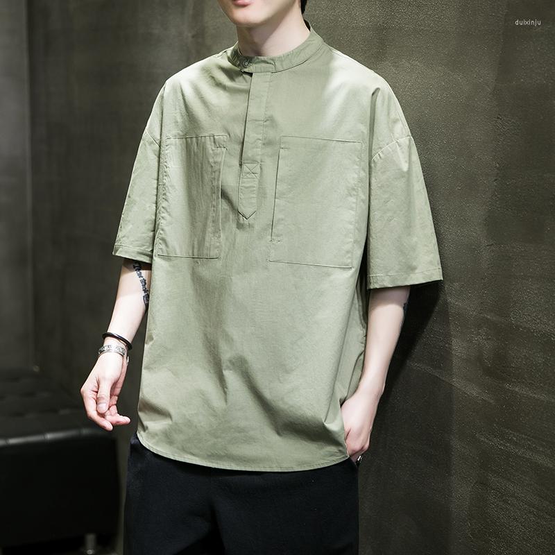 Men's T Shirts 2023 Summer Men Streetwear Chinese Style Cotton Linen Tshirt Vintage Lightweight Shirt Male Mandarin Collar Tops Tees, White
Men's T Shirts 2023 Summer Men Streetwear Chinese Style Cotton Linen Tshirt Vintage Lightweight Shirt Male Mandarin Collar Tops Tees, White