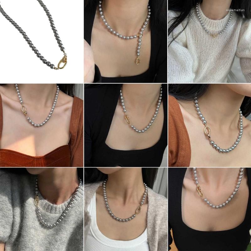 Pendant Necklaces Artificial Pearl Necklace Women Jewelry Beaded Choker Y2k Accessories Party Gift For Girls
Pendant Necklaces Artificial Pearl Necklace Women Jewelry Beaded Choker Y2k Accessories Party Gift For Girls