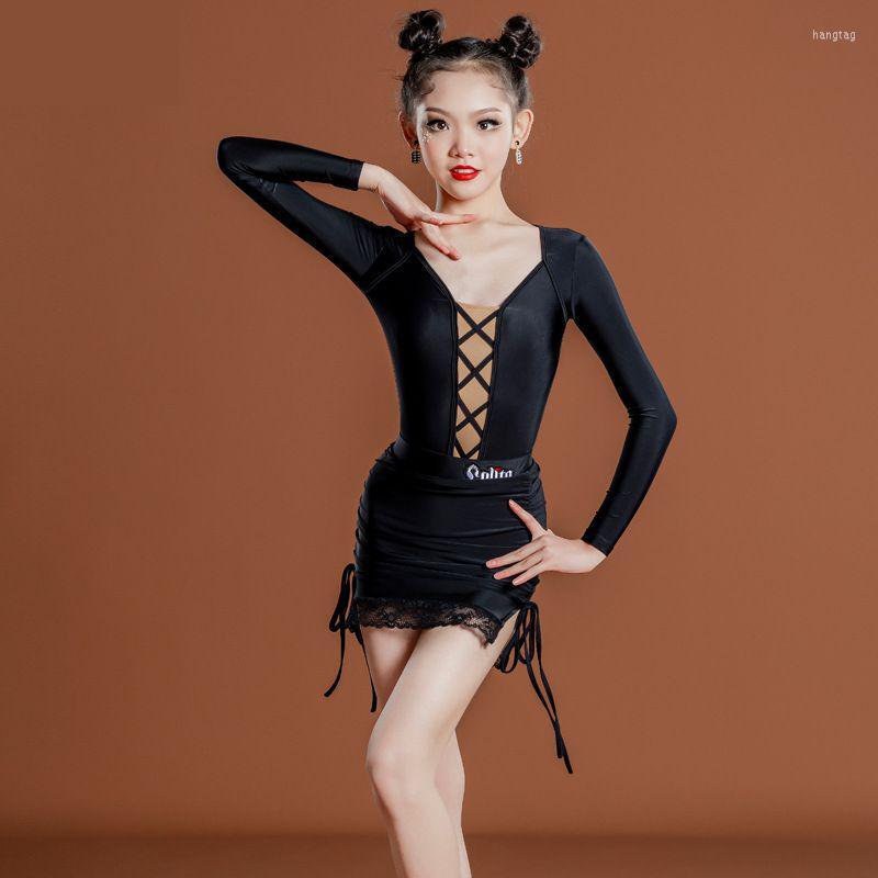 Stage Wear Girl Sexy Latin Dance Dress Black Children Professional Competition Ballroom Dresses Tassel Tanggo Cha-cha Waltz Dancewear
Stage Wear Girl Sexy Latin Dance Dress Black Children Professional Competition Ballroom Dresses Tassel Tanggo Cha-cha Waltz Dancewear