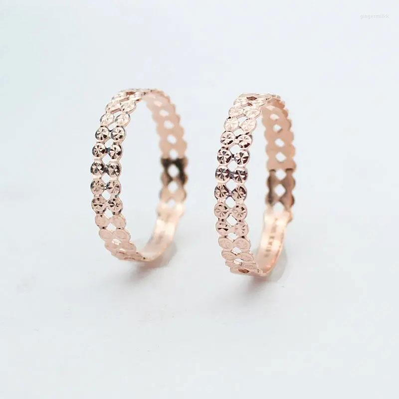 Cluster Rings 585 Purple Gold Plated 14k Rose Double Row Shiny Gypsophila For Women Adjustable Light Luxury Charm Jewelry Gift
Cluster Rings 585 Purple Gold Plated 14k Rose Double Row Shiny Gypsophila For Women Adjustable Light Luxury Charm Jewelry Gift