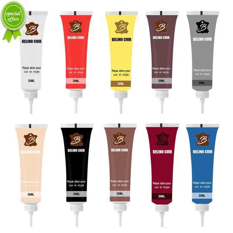 20ml Advanced Leather Repair Gel Color Repair Car Seat Leather Complementary Repair Refurbishing Cream Paste Leather Repair Kit