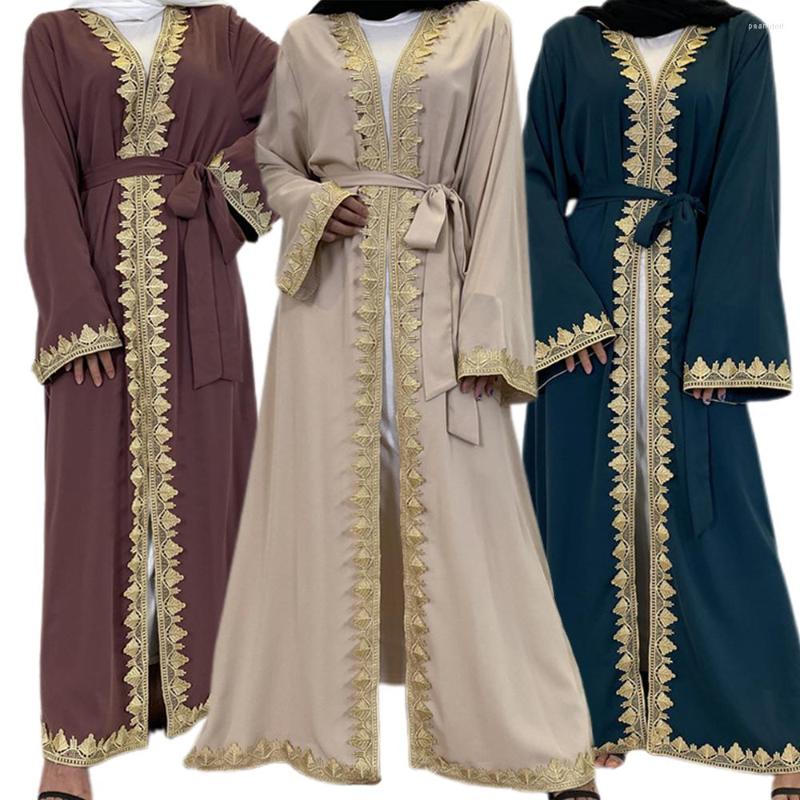 Ethnic Clothing Turkey Women Embroidery Muslim Open Cardigan Dress Femme Musulmane Dubai Abayas Islamic Arabic Robe Ramadan Jilbab Kaftan
Ethnic Clothing Turkey Women Embroidery Muslim Open Cardigan Dress Femme Musulmane Dubai Abayas Islamic Arabic Robe Ramadan Jilbab Kaftan