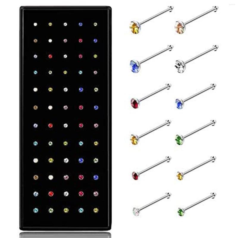 Jewelry Pouches Stainless Steel Nose Studs Rings Piercing Pin Body Color: B: 60Pcs Colourful 20Pcs1.5mm 20Pcs 2mm 20Pcs2.5mm
Jewelry Pouches Stainless Steel Nose Studs Rings Piercing Pin Body Color: B: 60Pcs Colourful 20Pcs1.5mm 20Pcs 2mm 20Pcs2.5mm