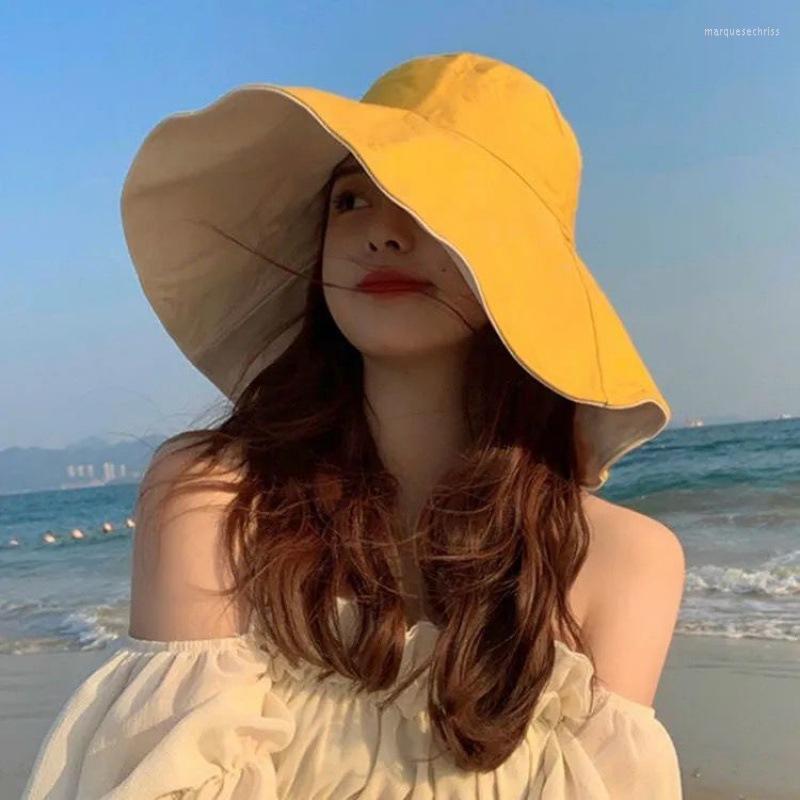 Wide Brim Hats Women Summer Hat Simple Foldable Floppy Girls Sun Beach UV Protect Travel Double Sided Lady Cap Female, Beige black
Wide Brim Hats Women Summer Hat Simple Foldable Floppy Girls Sun Beach UV Protect Travel Double Sided Lady Cap Female, Beige black