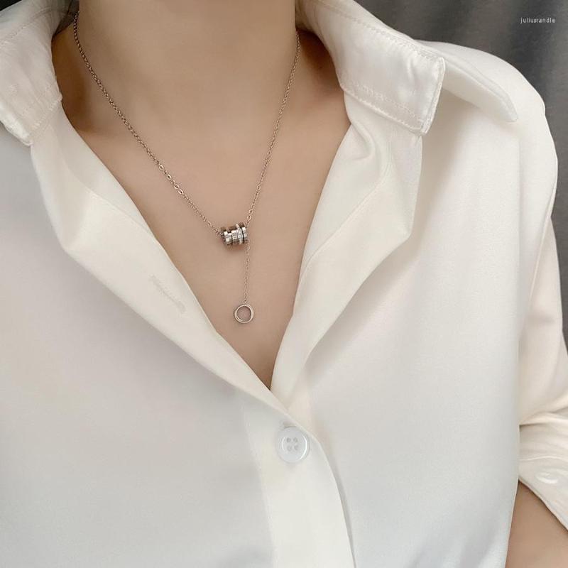 Pendant Necklaces DEAR-LIFE Titanium Steel Does Not Fade Small Waist Necklace Personality Simple Light Luxury Clavicle Chain Exquisite
Pendant Necklaces DEAR-LIFE Titanium Steel Does Not Fade Small Waist Necklace Personality Simple Light Luxury Clavicle Chain Exquisite