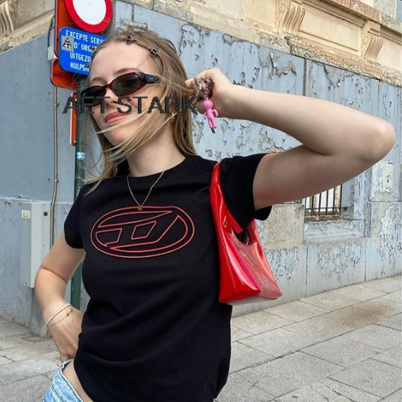 Womens TShirt Women Vintage Goth Crop Top Punk Streetwear Slim Aesthetic Print Graphic Grunge Emo Girls Baby Tee Y2k Clothes 230420, Black
Womens TShirt Women Vintage Goth Crop Top Punk Streetwear Slim Aesthetic Print Graphic Grunge Emo Girls Baby Tee Y2k Clothes 230420, Black