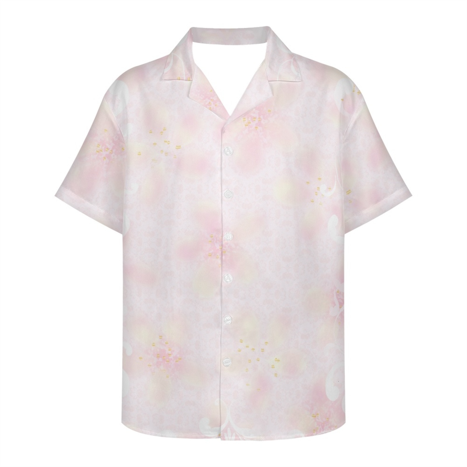Men's Casual Shirts Japanese Animation Style Clothes Cherry Blossom Shirt For Pographing Summer Hawaiian Shirt for Men Beach Oversized Funny 2304