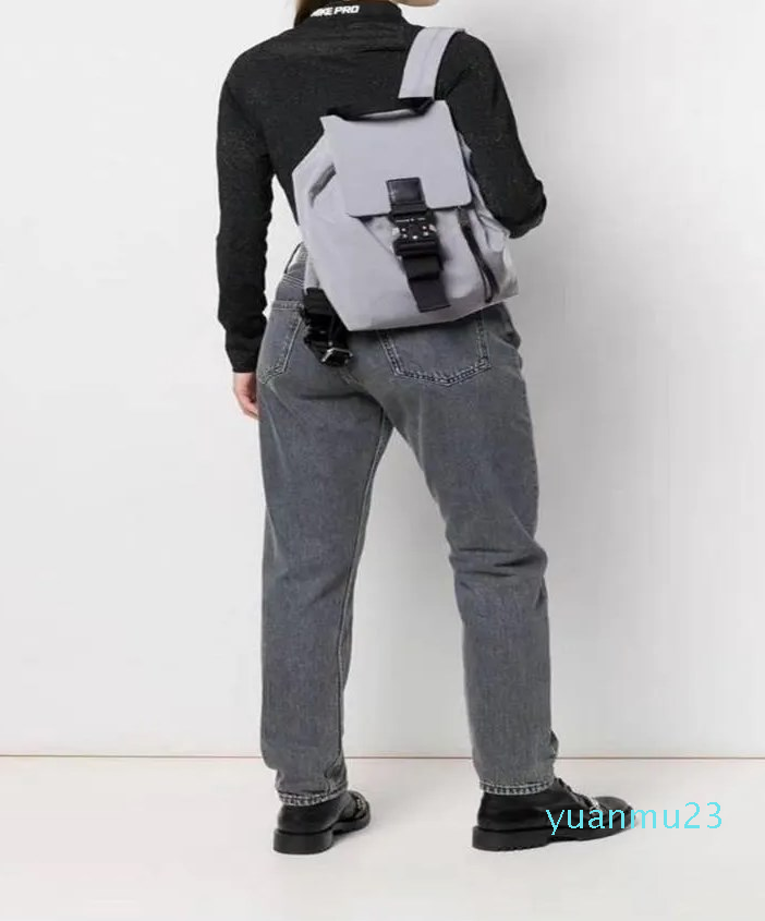 Hip hop alyx male backpack casual women streetwear alyx high quality crossbody cross-functional metal buckle 22 alyx bag289m, Black
Hip hop alyx male backpack casual women streetwear alyx high quality crossbody cross-functional metal buckle 22 alyx bag289m, Black