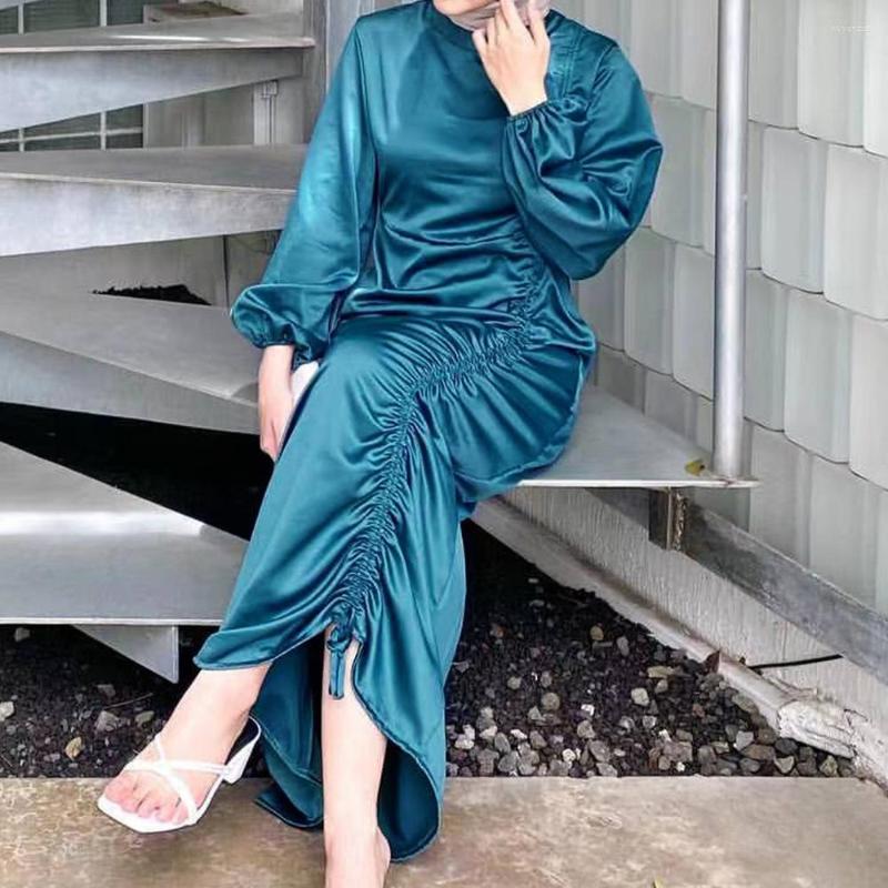 Ethnic Clothing Muslim Women Pleated Bodycon Maxi Dress Dubai Turkey Kaftan Abaya Islamic Arabic Robe Eid Ramadan Caftan Party Gown
Ethnic Clothing Muslim Women Pleated Bodycon Maxi Dress Dubai Turkey Kaftan Abaya Islamic Arabic Robe Eid Ramadan Caftan Party Gown