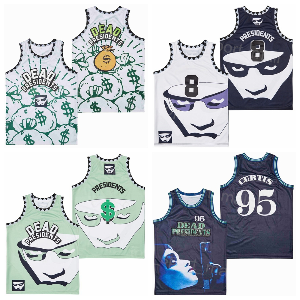 Movie Basketball Film Dead Presidents Jersey 95 Anthony Curtis 8 Conspiracy Theory Money Bags 1995 Retro Pullover College Breathable High School Stitched Color, Black
Movie Basketball Film Dead Presidents Jersey 95 Anthony Curtis 8 Conspiracy Theory Money Bags 1995 Retro Pullover College Breathable High School Stitched Color, Black