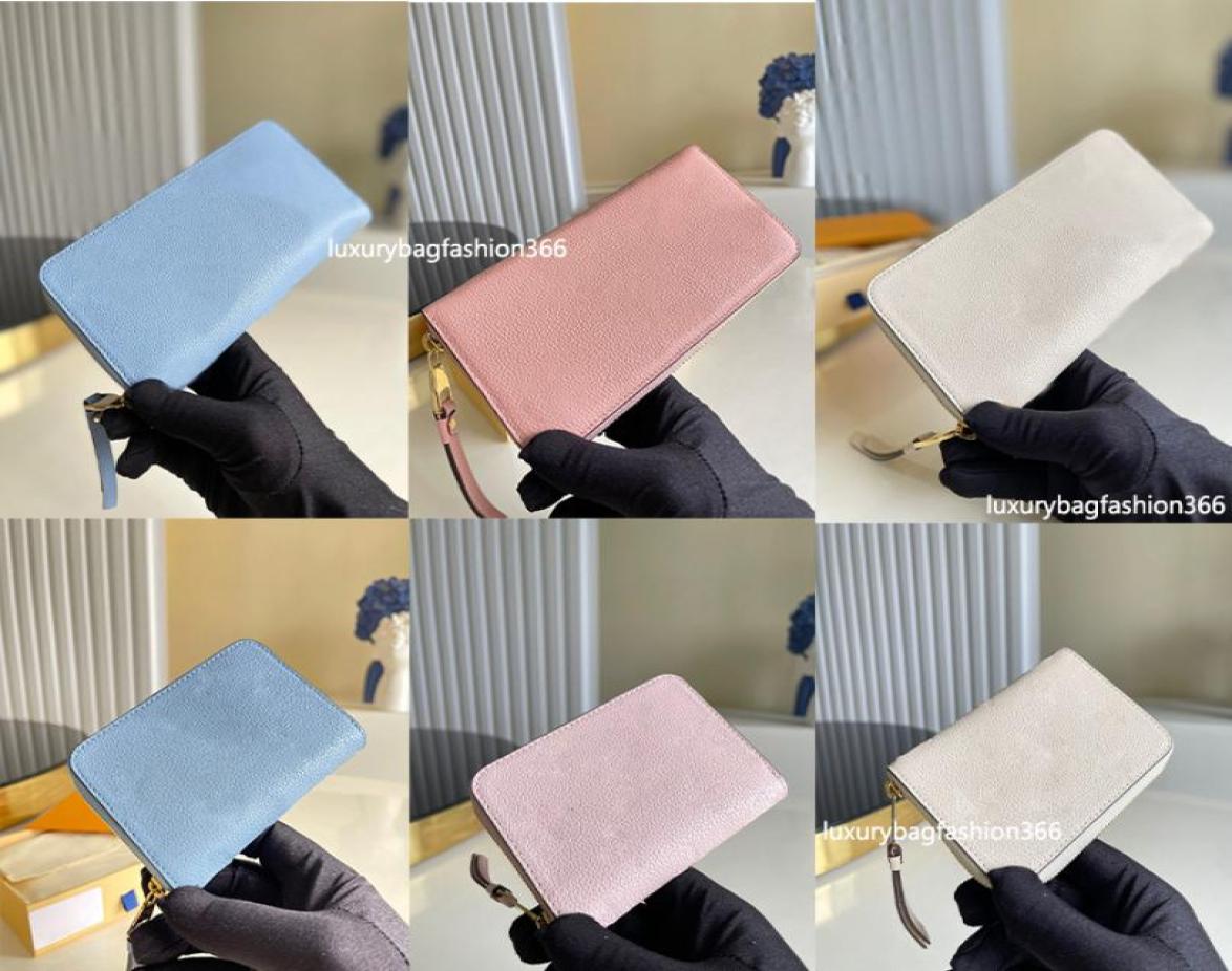 Summer 2021 M80403 Long zippy wallet M80408 COIN PURSE By The Pool Women coated canvas Folded Purses Pouch with box dust bag Lady 8265118, Sky blue
Summer 2021 M80403 Long zippy wallet M80408 COIN PURSE By The Pool Women coated canvas Folded Purses Pouch with box dust bag Lady 8265118, Sky blue
