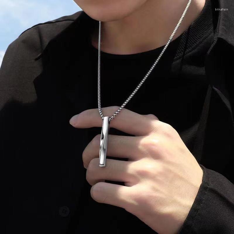 Chains Stainless Steel Long Bar Pendant Chain Necklace For Men Hip Hop Punk Jewelry Gift Wholesale
Chains Stainless Steel Long Bar Pendant Chain Necklace For Men Hip Hop Punk Jewelry Gift Wholesale