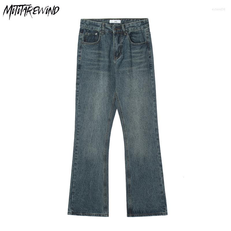 Men' Jeans High Street Washed Flare Pants Casual Straight Hip Hop Mid Waist Vintage Zipper All-match Solid Color Leg Denim, Blue
Men' Jeans High Street Washed Flare Pants Casual Straight Hip Hop Mid Waist Vintage Zipper All-match Solid Color Leg Denim, Blue