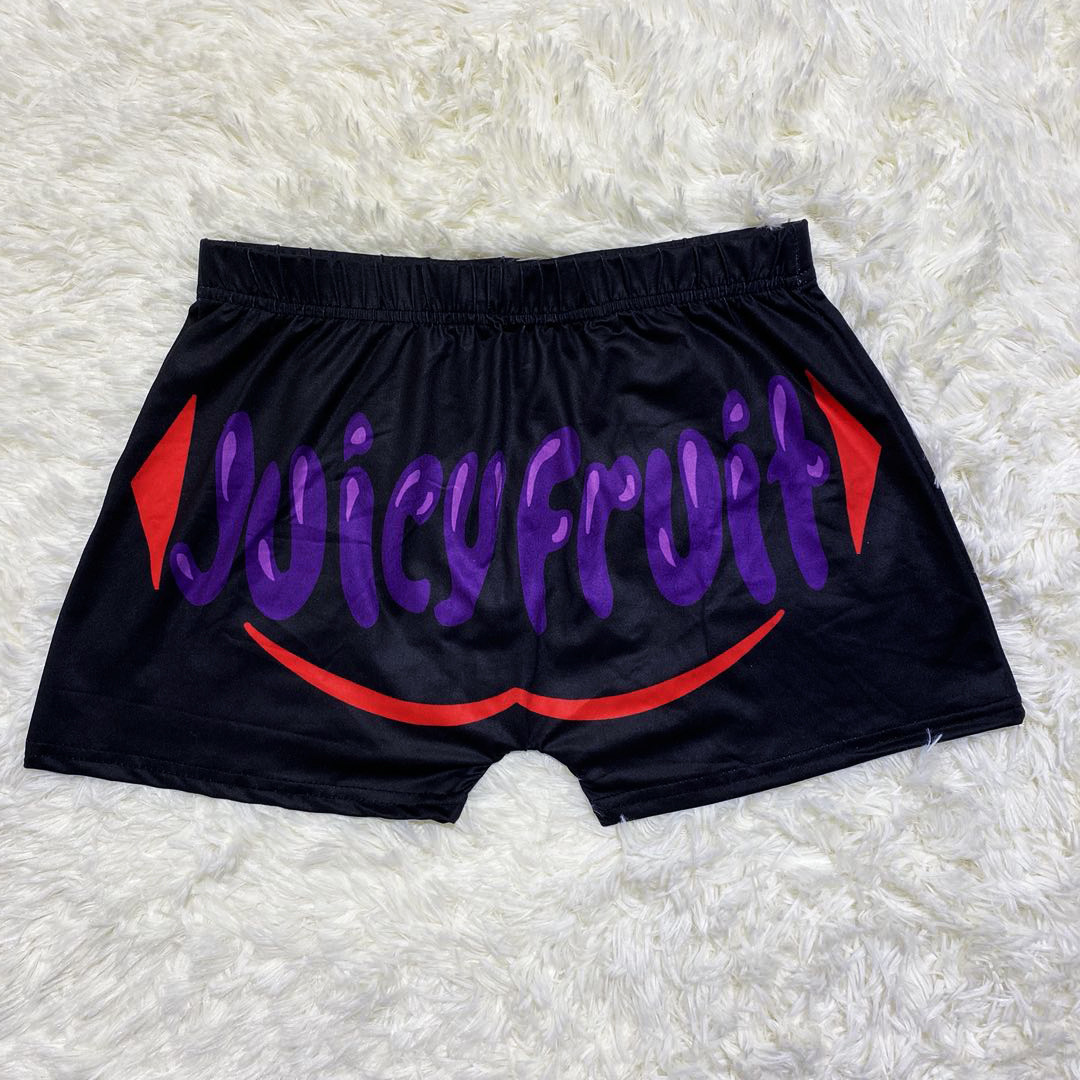 Womens Shorts Sexy High Waisted Booty Shorts Women Plus Size Cycling Leggings Summer Fitness Clothing Female Juicy Fruit Shorts Wholesale 230420