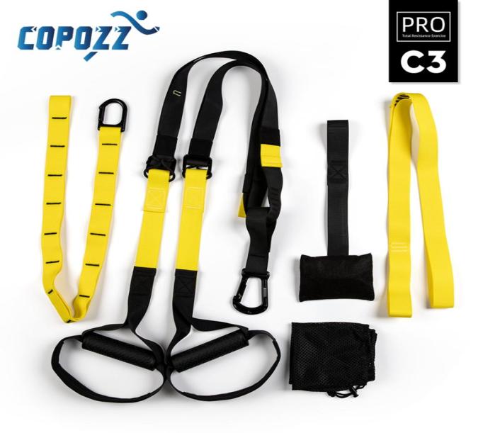 COPOZZ Resistance Bands Hanging belt Equipment Sport Gym workout Fitness Suspension Exercise Pull rope straps Y2005064038125
COPOZZ Resistance Bands Hanging belt Equipment Sport Gym workout Fitness Suspension Exercise Pull rope straps Y2005064038125
