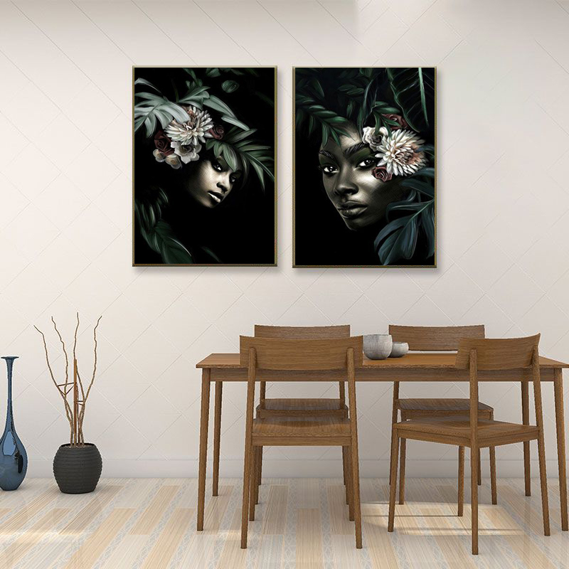 Modern Frican Woman Canvas Oil Painting Character Art Poster and Print Wall Art Mural Picture for Living Room Home Decoration
Modern Frican Woman Canvas Oil Painting Character Art Poster and Print Wall Art Mural Picture for Living Room Home Decoration