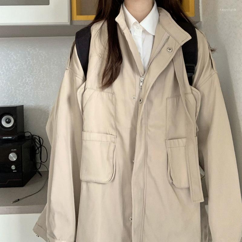 Women' Jackets Deeptown Japanese Fashion Jacket Women Oversized Harajuku Zipper Female Korean Streetwear Coat Japan Style Windbreakers, Khaki
Women' Jackets Deeptown Japanese Fashion Jacket Women Oversized Harajuku Zipper Female Korean Streetwear Coat Japan Style Windbreakers, Khaki