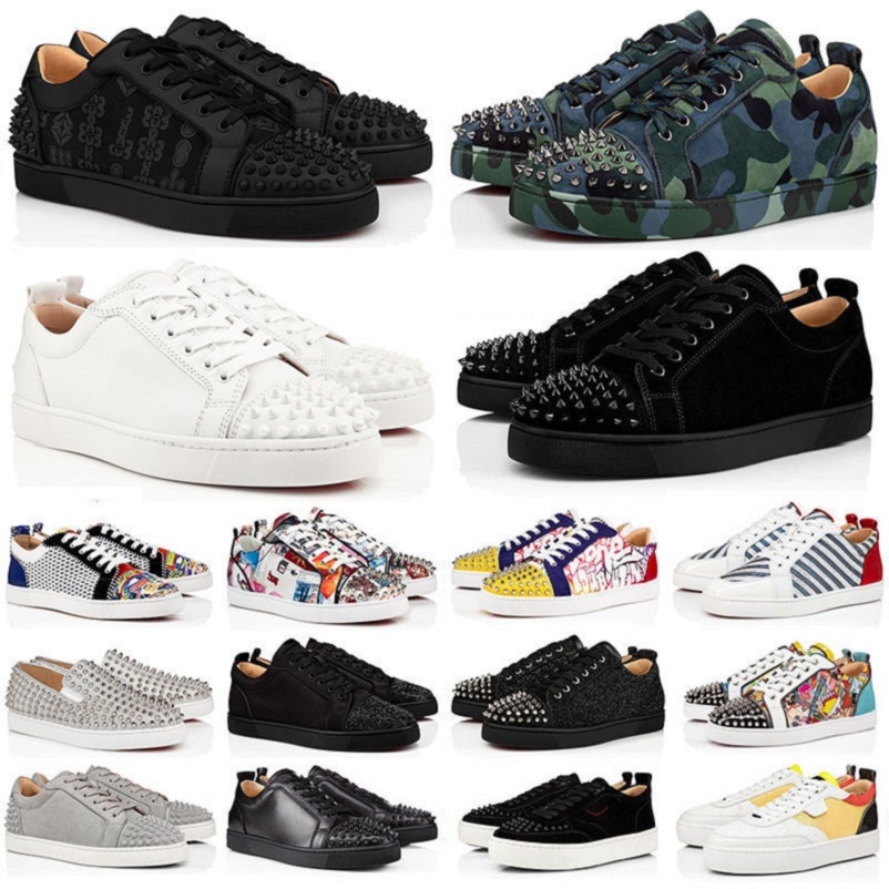 Luxury Dress shoes Designer low men Black White Camo Green Glitter Grey Rivets leather suede mens fashion spikes Office Career Wedding trainers shoe sneakers, 28
Luxury Dress shoes Designer low men Black White Camo Green Glitter Grey Rivets leather suede mens fashion spikes Office Career Wedding trainers shoe sneakers, 28