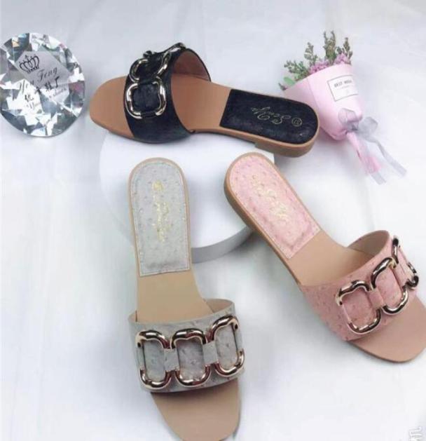 Summer Women039s Beach Slippers Woman Sandals Metallic Decoration Fashion Shoes flip flops for women Y11038918245, Black
Summer Women039s Beach Slippers Woman Sandals Metallic Decoration Fashion Shoes flip flops for women Y11038918245, Black