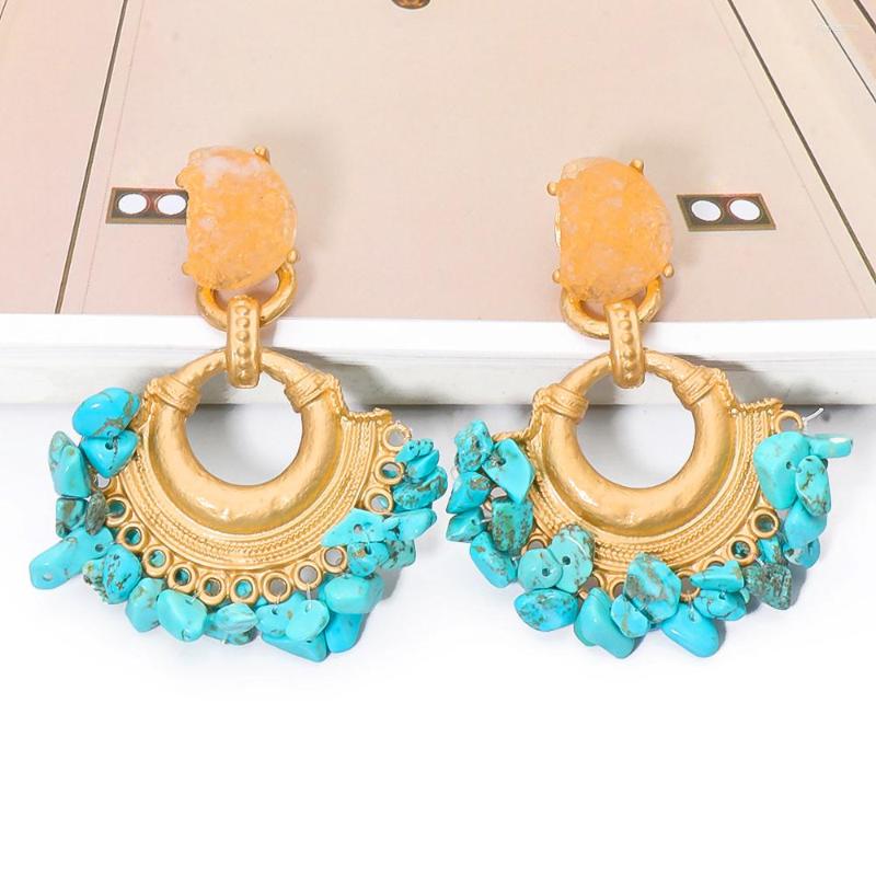Dangle Earrings Bohemian Vintage Turquoise Drop Hanging Colorful Crystal Metal For Women Jewelry Accessories
Dangle Earrings Bohemian Vintage Turquoise Drop Hanging Colorful Crystal Metal For Women Jewelry Accessories