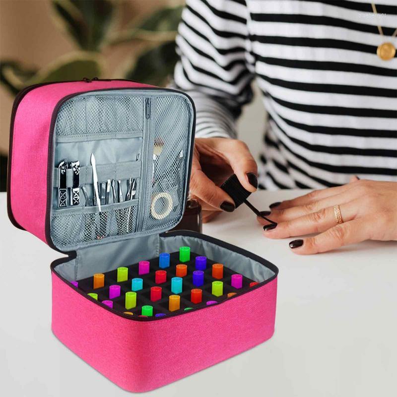 Nail Art Kits Polish Storage Bag Carrying Case Bag-Holds 30 Bottles Double-Layer Box Travel Holder
Nail Art Kits Polish Storage Bag Carrying Case Bag-Holds 30 Bottles Double-Layer Box Travel Holder