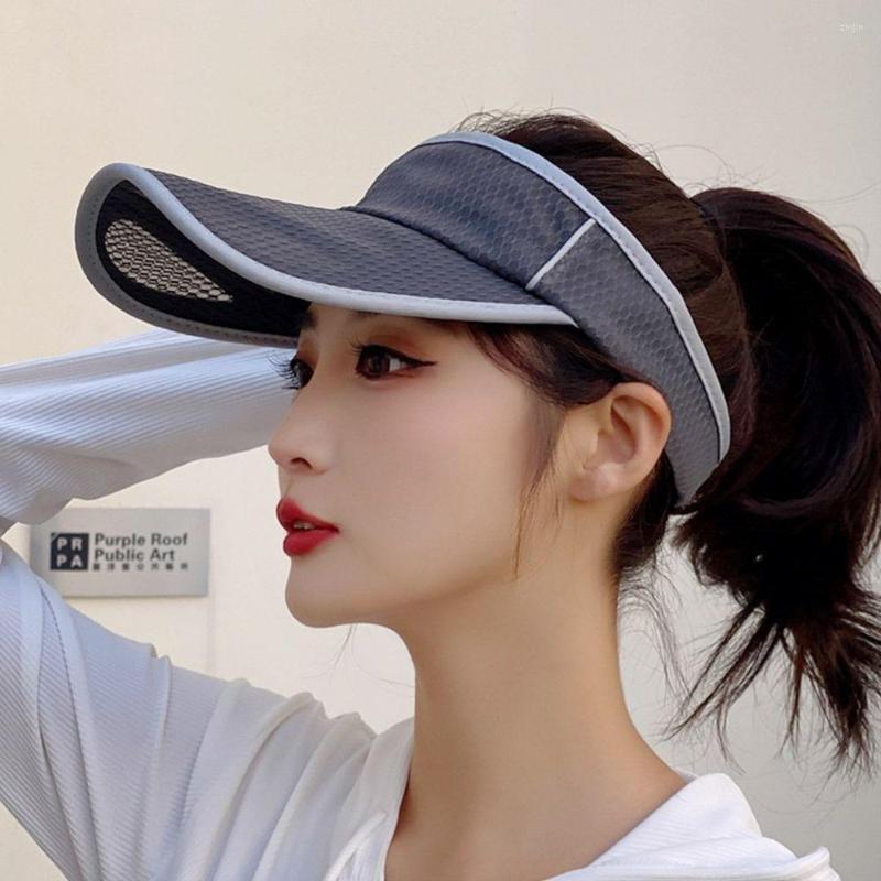 Ball Caps 1PC Empty Top Hat Mesh Breathable Baseball Cap Summer Uv Protection Outdoor Sports Cycling Visors Adjustable Large Brim Sun, Lake blue
Ball Caps 1PC Empty Top Hat Mesh Breathable Baseball Cap Summer Uv Protection Outdoor Sports Cycling Visors Adjustable Large Brim Sun, Lake blue