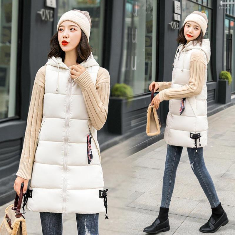 Women' Vests 2023 Women Winter Vest Casual Autumn Warm Thicken Long Sleeveless Waistcoat White Female Cotton Padded Jacket -2XL Fashion, Black
Women' Vests 2023 Women Winter Vest Casual Autumn Warm Thicken Long Sleeveless Waistcoat White Female Cotton Padded Jacket -2XL Fashion, Black