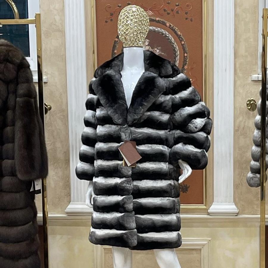 Fur Chinchilla Fur Coat Women Long Real Rex Rabbit Fur Jacket Women's Winter Coats 2022 Fur Jackets Brand
Fur Chinchilla Fur Coat Women Long Real Rex Rabbit Fur Jacket Women's Winter Coats 2022 Fur Jackets Brand