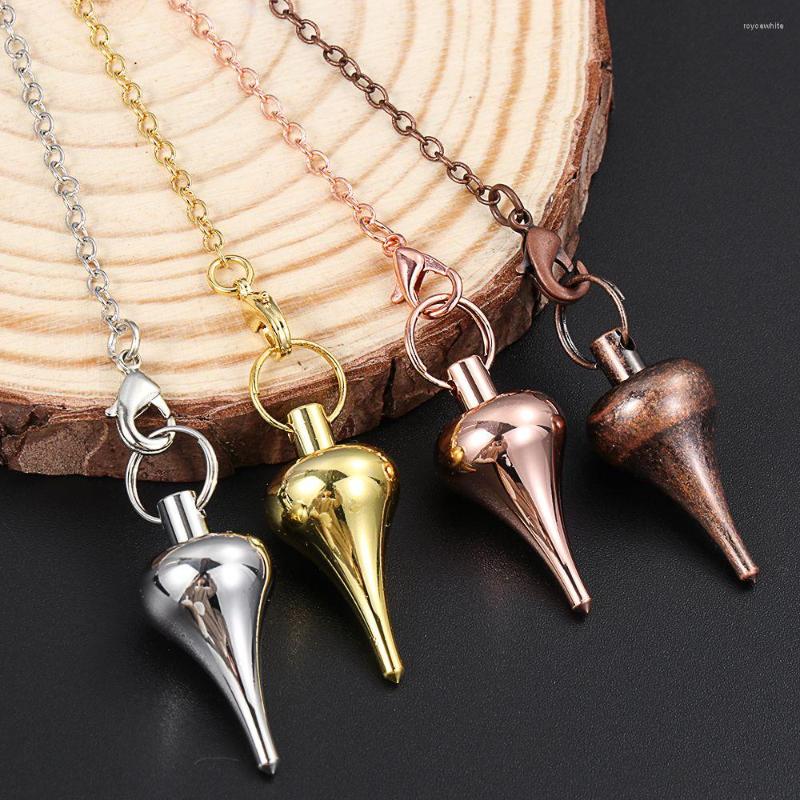 Pendant Necklaces 1PC Metal Reiki Pendulum Screw Shape Pendule Dowsing Gifts For Women Fashion Jewelry
Pendant Necklaces 1PC Metal Reiki Pendulum Screw Shape Pendule Dowsing Gifts For Women Fashion Jewelry