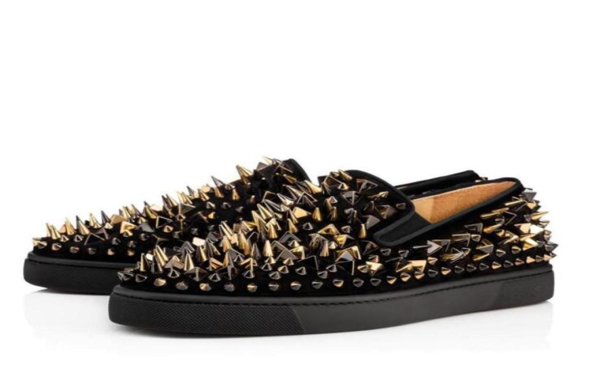 Spring and Autumn Sneakers Top Quality Casual Shoes Studded Spikes Sneakers Men Women Trainers Low Cut Rivet Party Wedding Leather6807937, Bronze
Spring and Autumn Sneakers Top Quality Casual Shoes Studded Spikes Sneakers Men Women Trainers Low Cut Rivet Party Wedding Leather6807937, Bronze