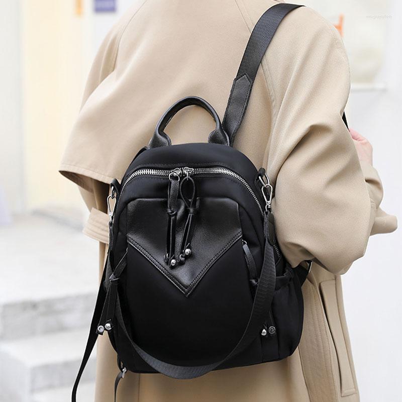 School Bags Girl Patchwork Fashion Bag Student Shoulder Backpacks Waterproof Travel Oxford Lady Laptop Backpack Rucksack Mochila, A black
School Bags Girl Patchwork Fashion Bag Student Shoulder Backpacks Waterproof Travel Oxford Lady Laptop Backpack Rucksack Mochila, A black