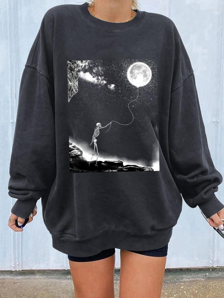 Women's Hoodies Drop Shoulder Old Vintage Women Sweatshits Funny Skulls Print Femme Winter Clothes Harajuku Loose Casual Sweatshirt Moletom, 33660
Women's Hoodies Drop Shoulder Old Vintage Women Sweatshits Funny Skulls Print Femme Winter Clothes Harajuku Loose Casual Sweatshirt Moletom, 33660
