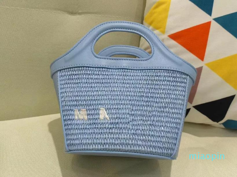 2023-Fashion Marn Tote Vacation Picnic Bag Mini Women's Handbag Classic Woven Leather Embroidered Logo Design Summer Exclusive Luxury Beach Bag, Pink
2023-Fashion Marn Tote Vacation Picnic Bag Mini Women's Handbag Classic Woven Leather Embroidered Logo Design Summer Exclusive Luxury Beach Bag, Pink