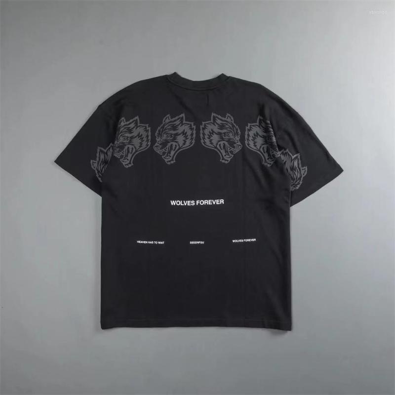 Men's T Shirts DARC SPORT Wolves Print Summer Cotton T-shirts Rock Hip Hop Men Shirt Casual Tees Tops Unisex Streetwear Clothes, Brown 
Men's T Shirts DARC SPORT Wolves Print Summer Cotton T-shirts Rock Hip Hop Men Shirt Casual Tees Tops Unisex Streetwear Clothes, Brown