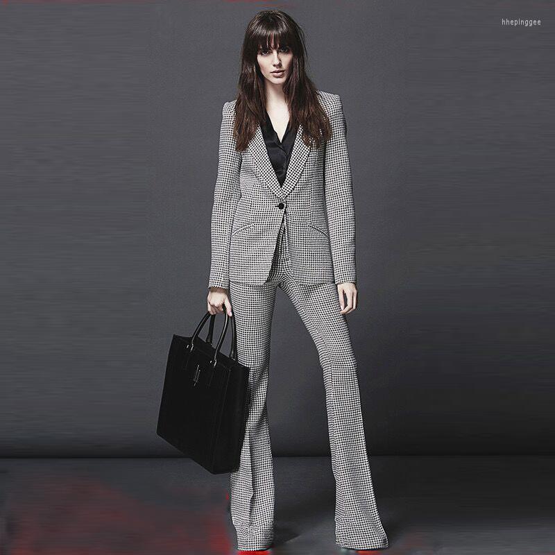 Women's Two Piece Pants Blazer For Women Suits 2023 Lady Outfits Spring Vintage Plaid Twin Sets Single Button Street Micro Flared Trousers, Ws25
Women's Two Piece Pants Blazer For Women Suits 2023 Lady Outfits Spring Vintage Plaid Twin Sets Single Button Street Micro Flared Trousers, Ws25